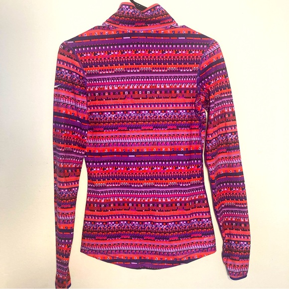 Nike Women's Dri-Fit Pro Warm 8 Bit 1/2 Zip Training Shirt Size Small - Picture 5 of 13